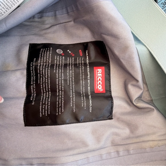 Under Armour women’s/ girls Gortex Ski Aqua Blue Pants s/m petite - Picture 4 of 14